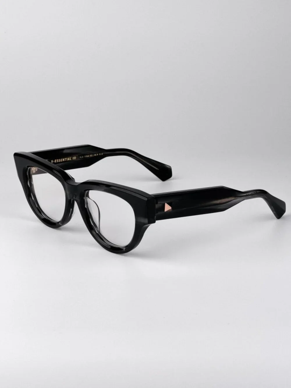 Valentino V-ESSENTIAL III VLX-125 A Cat Eye Eyeglasses – Black Swirl (Women)